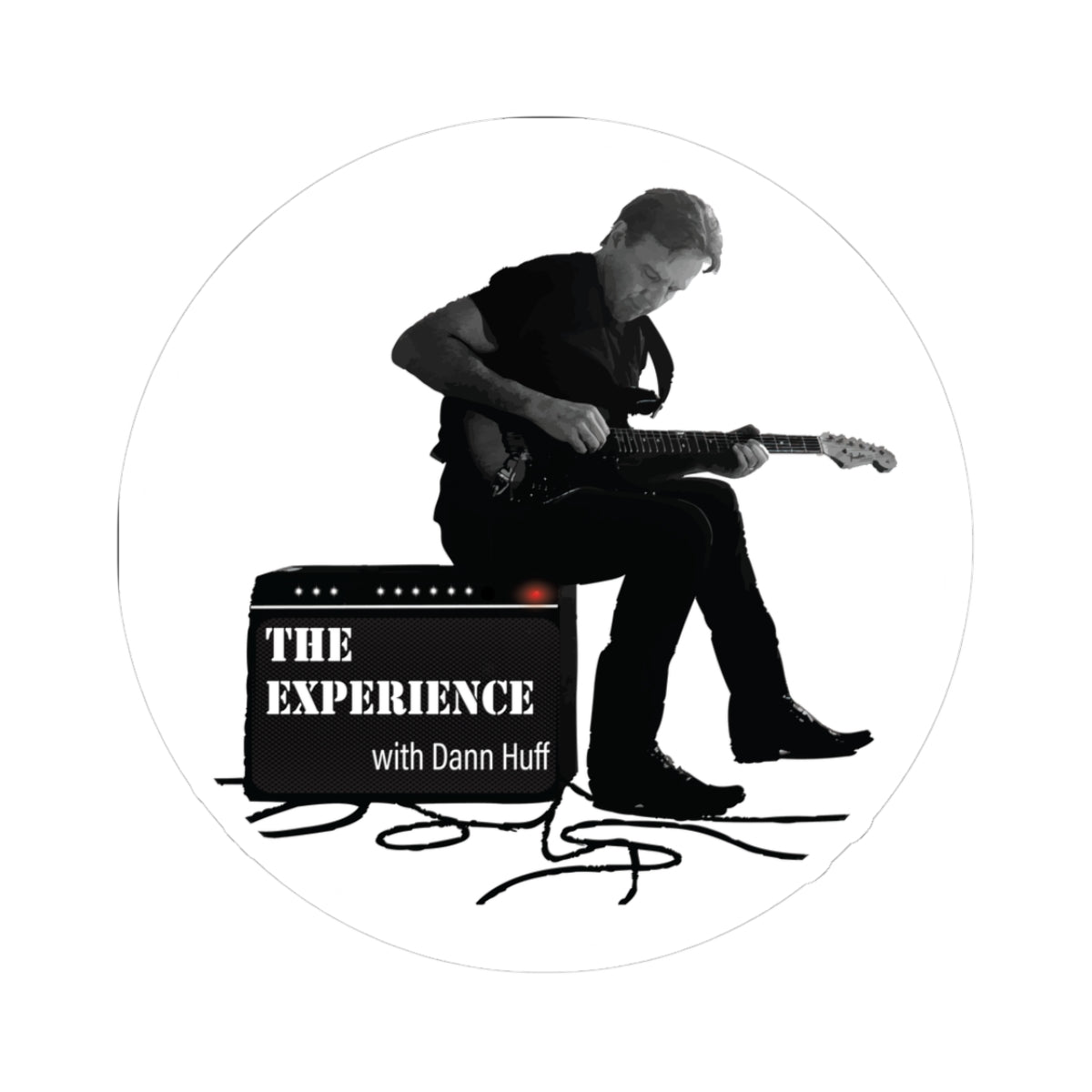 "The Experience with Dann Huff" Kiss-Cut Sticker