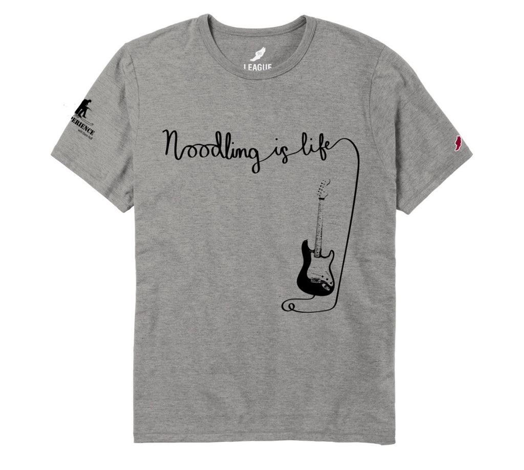 Noodling Is Life T-Shirt - Heather Graphite
