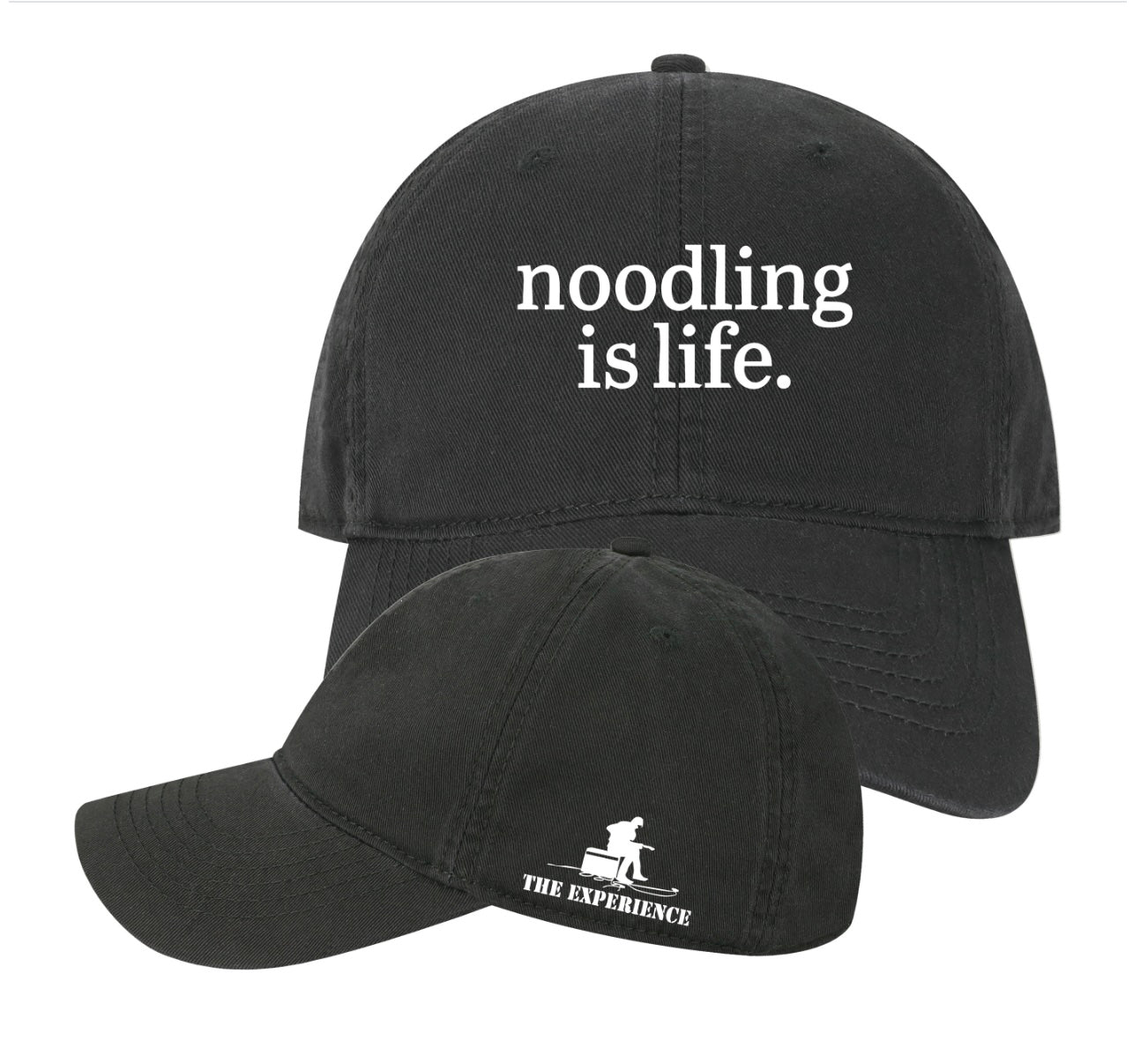 Noodling Is Life Hat - Black